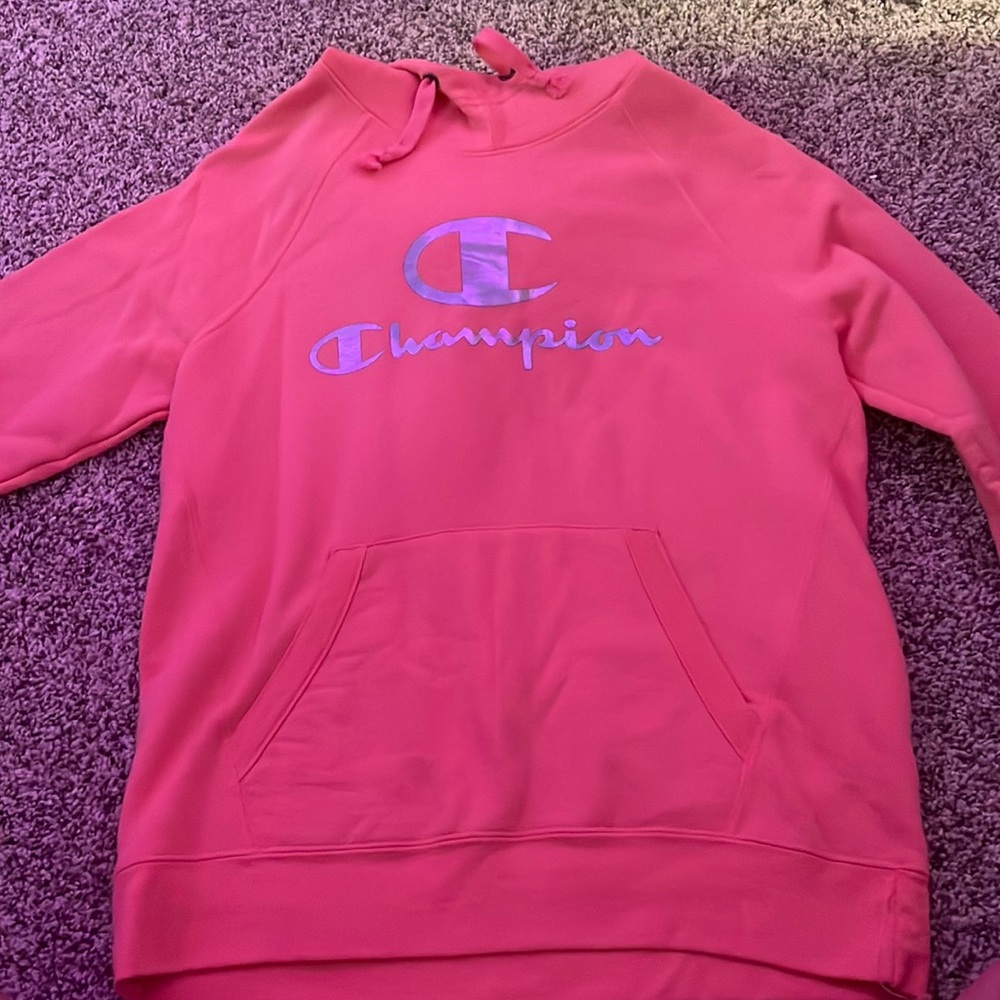 small champion high neck sweatshirt
